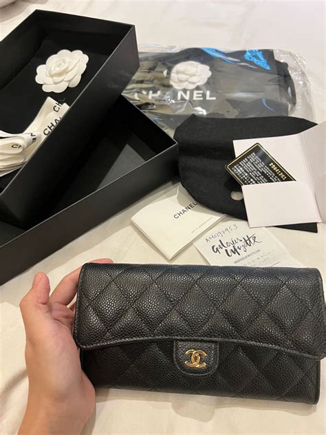 chanel classic long flap wallet price|chanel classic long zipped wallet.